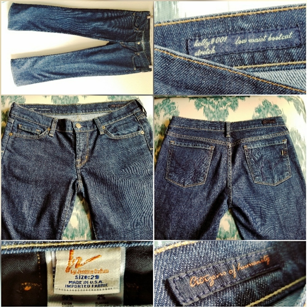 Citizens of Humanity Kelly 001 low-waist bootcut